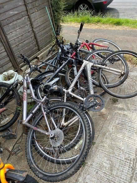 Photo of free Scrap and bikes must all go (Oxted RH8) #2
