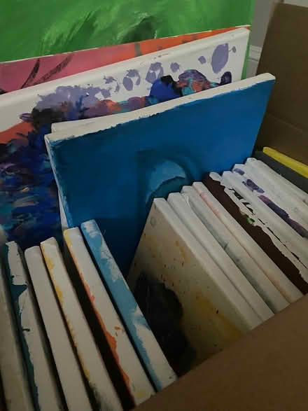Photo of free Lots of art canvases (Highlands) #1