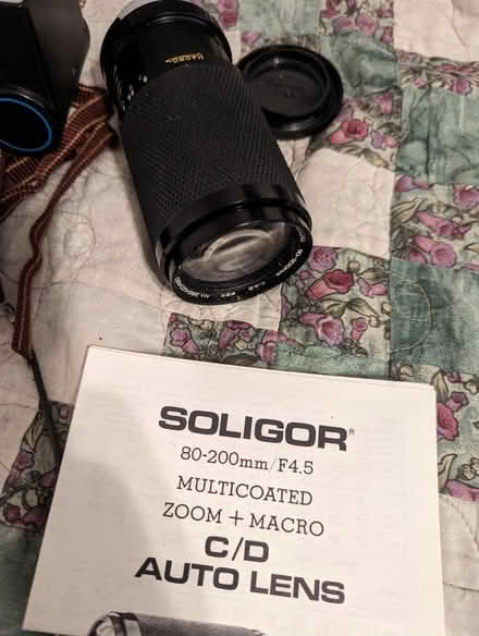 Photo of free Vivitar and Soligor camera items (Denbigh) #2