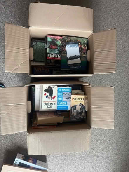 Photo of free 2 Full boxes of books (Chelmsford CM2) #1