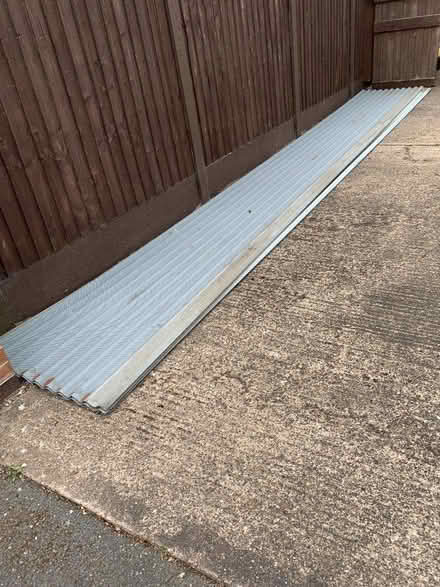 Photo of free Sheets of corrugated galvanised steel (Sawley NG10) #1