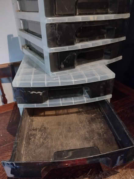 Photo of free Plastic storage drawers (Lakenham NR1) #1