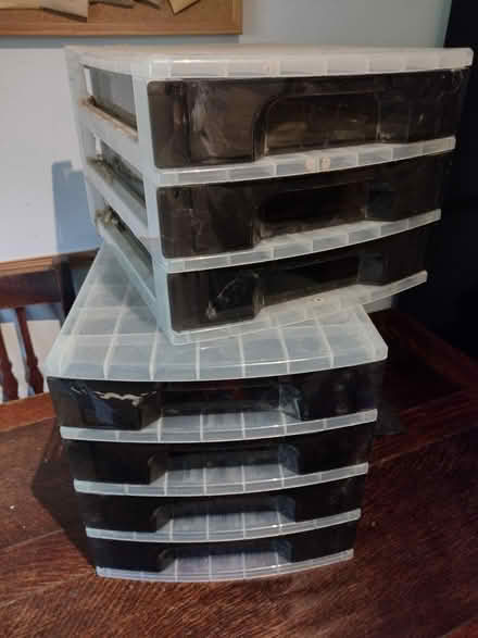 Photo of free Plastic storage drawers (Lakenham NR1) #2