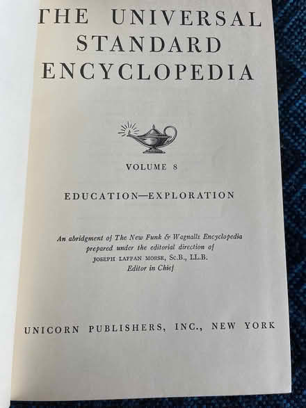 Photo of free 1955 Funk and Wagnalls Encyclopedia (Schnecksville) #2