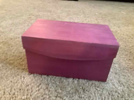 Photo of free Small wooden storage box (Ypsilanti,byEllsworth&Mich Ave) #1