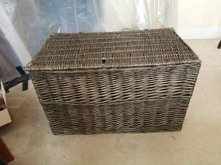 Photo of free Wicker storage chest (Arkleston PA4) #2