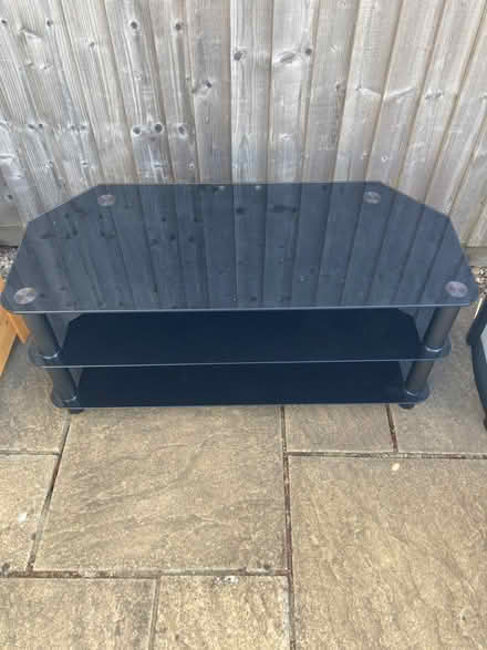 Photo of free Glass tv unit (SN25) #1