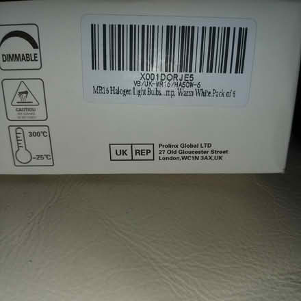 Photo of free MR16 GU5.3 Halogen bulbs (L14, Knotty Ash) #2
