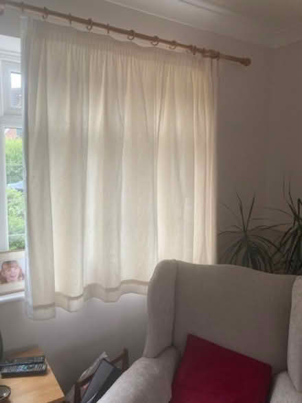 Photo of free Two pairs cream curtains (Bunbury CW6) #2