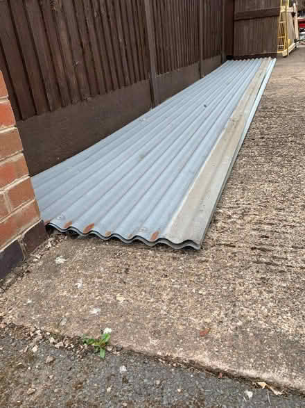 Photo of free Sheets of corrugated galvanised steel (Sawley NG10) #2