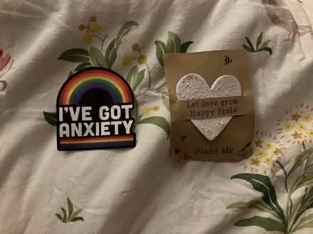 Photo of free Pride sticker and wild flower seeds (Palmers Green N13) #1