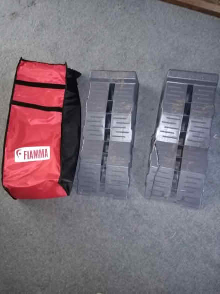Photo of free fiamma level up jumbo ramps campervan motorhome wide ridged (Wylde Green B72) #2