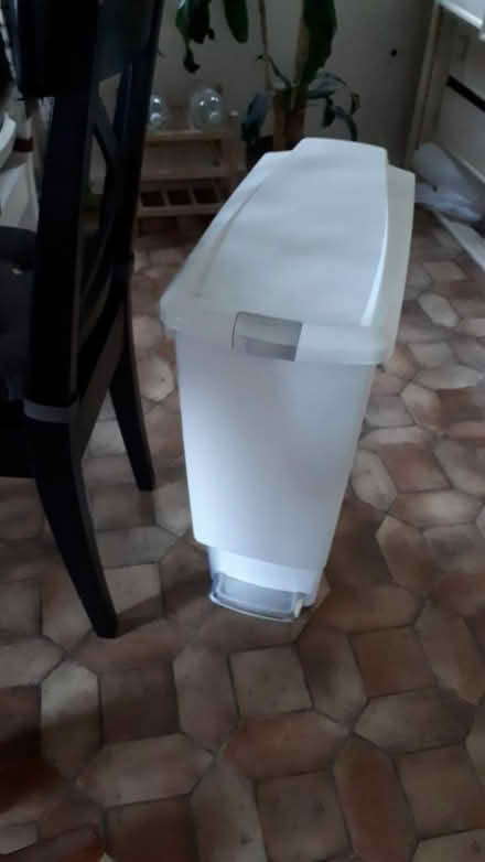 Photo of free Large white pedal bin (Skipton BD23) #1