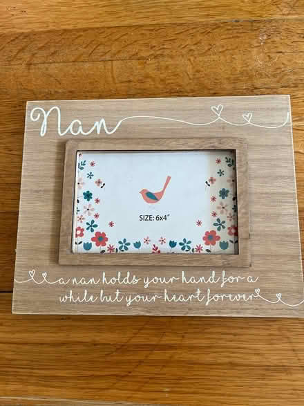 Photo of free ‘Nan’ Wooden Photo Frame (Denholme BD13) #1