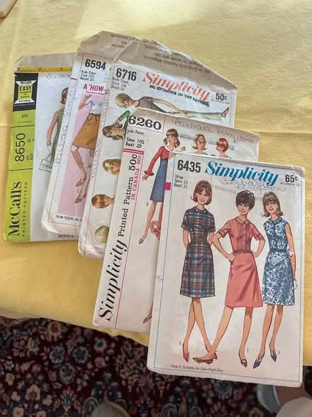 Photo of free 1960s sewing patterns (Baseline & Cherryvale) #1