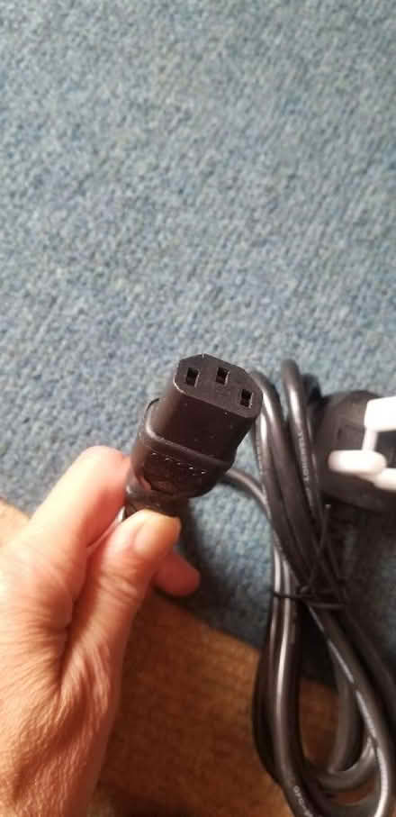 Photo of free Monitor power cables (East Grinstead town center) #1
