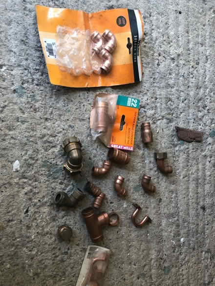 Photo of free Old plumbing spares (Hilperton BA14) #1