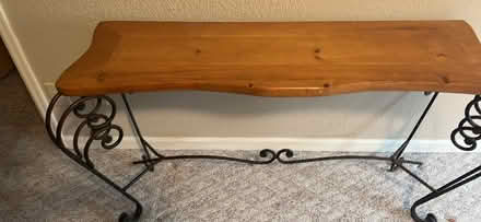Photo of free Sofa Table (Mesa Cortina, Buffalo Mountain) #1