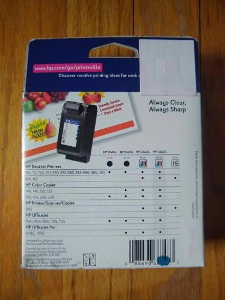 Photo of free HP Color Ink Cartridge (Dumbo/Vinegar Hill, Brooklyn) #2