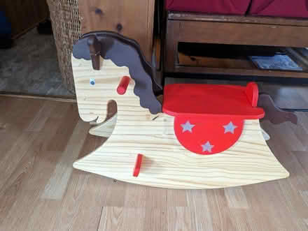 Photo of free Wooden rocking horse- I'll deliver (Beacon, NY) #2