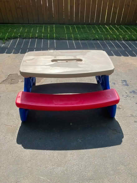 Photo of free Little Tikes table (Tonawanda) #2