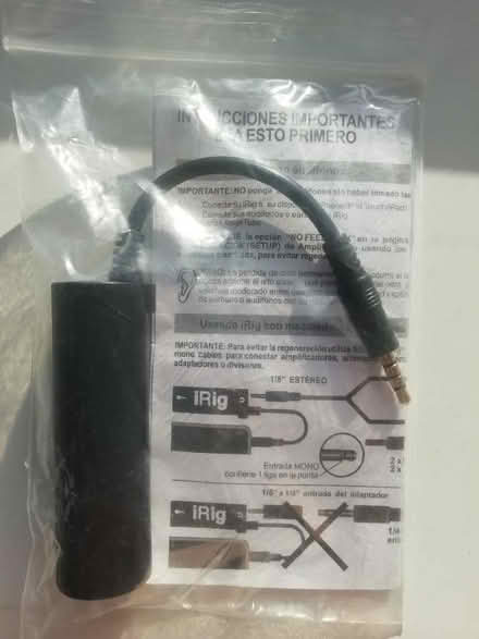 Photo of free IRig for guitar (Ashton upon Mersey M33) #1