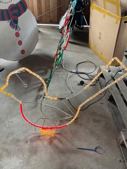 Photo of free Large Christmas light up decorations (Chippenham SN15) #1