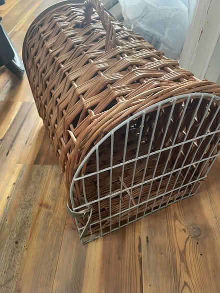 Photo of free Wicker cat carrier (Dorking RH4) #1