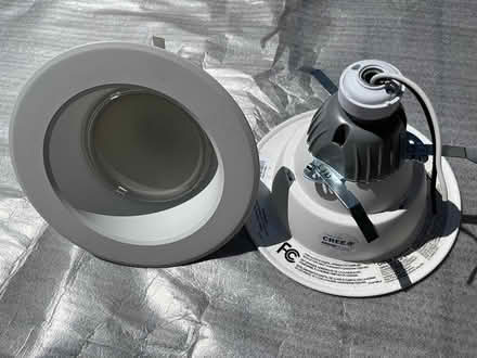 Photo of free 8 LED Ceiling Can Light Fixtures (Los Gatos near downtown) #1