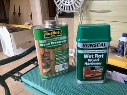 Photo of free Wood preserver and wood hardener (Mappleborough Green B80) #1