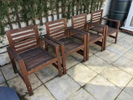 Photo of free 4 Ikea ÄPPLARÖ garden chairs (Epping CM16) #2