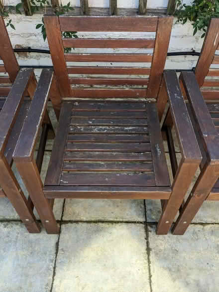 Photo of free 4 Ikea ÄPPLARÖ garden chairs (Epping CM16) #1
