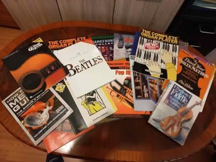 Photo of free Various music books. (Queenstown FY1) #1