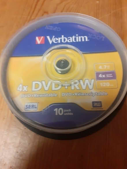 Photo of free 10 unused Rewritable DVDs (Dockray CA11) #1
