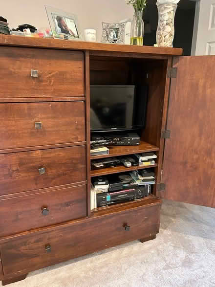 Photo of free Pottery Barn armoire (South Brunswick NJ (08852)) #2