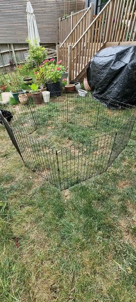 Photo of free Large puppy playpen (Warsash SO31) #2