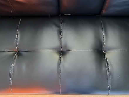 Photo of free Faux leather sofa bed (TA6) #3