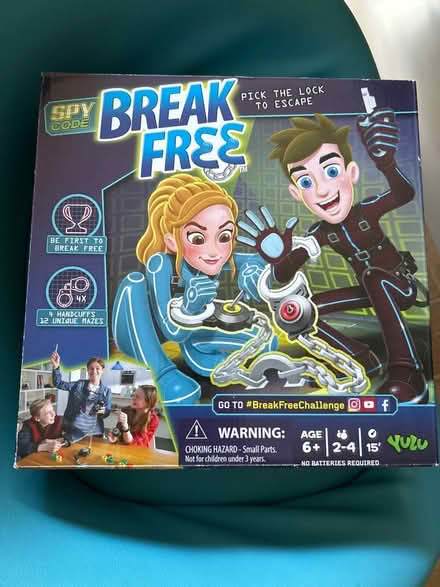 Photo of free Break free spy code game (South Brunswick NJ (08852)) #1