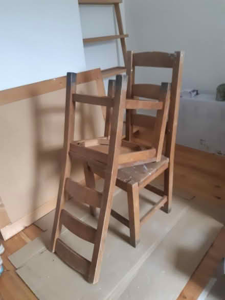 Photo of free Solid dining chairs x2 (SN15) #1