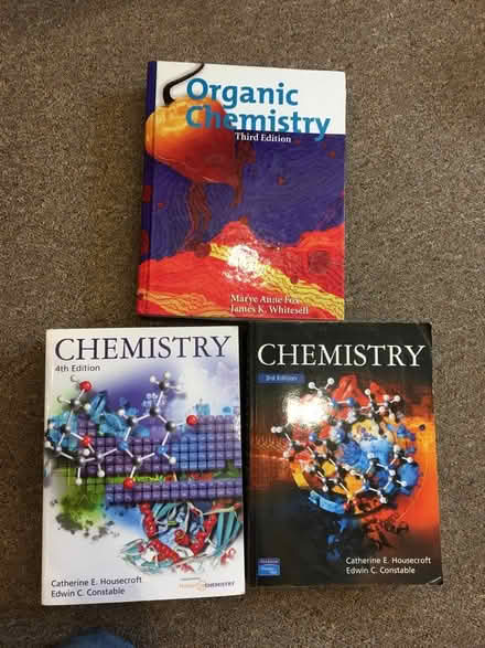 Photo of free Chemistry text books bundle (SW18) #1