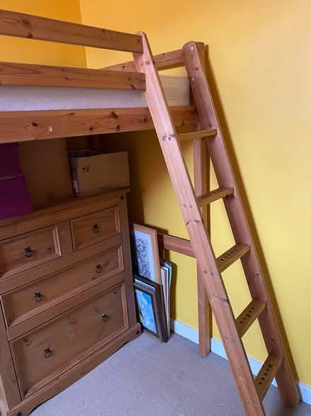 Photo of free Pine High Bed (Peterborough (Peterborough (Millfield)) #1