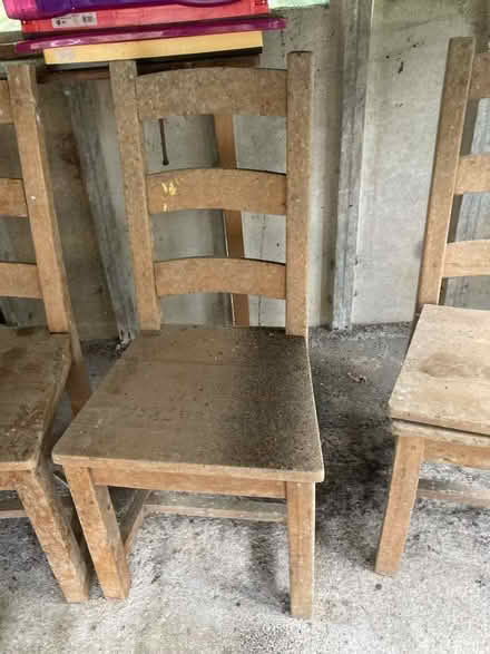 Photo of free Solid beech dining room chairs (Crowborough Warren TN6) #1