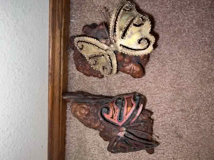 Photo of free Butterfly Metal & wood art (92120 San Carlos) #1