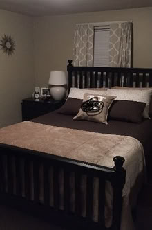 Photo of free Black Queen Bedframe (Head & Foot) (West End of Watertown) #1