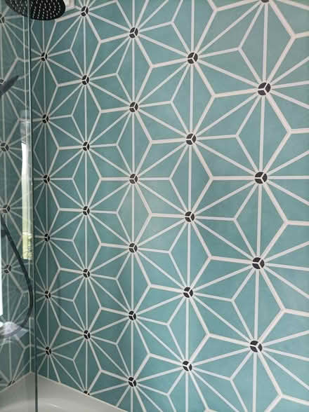 Photo of free Jasmine Green Star Hexagon tiles (Chorlton M21) #2