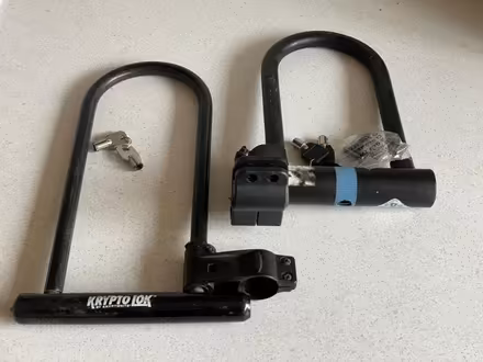 Photo of free 2 U-lock bike locks (Oxenholme LA9) #1
