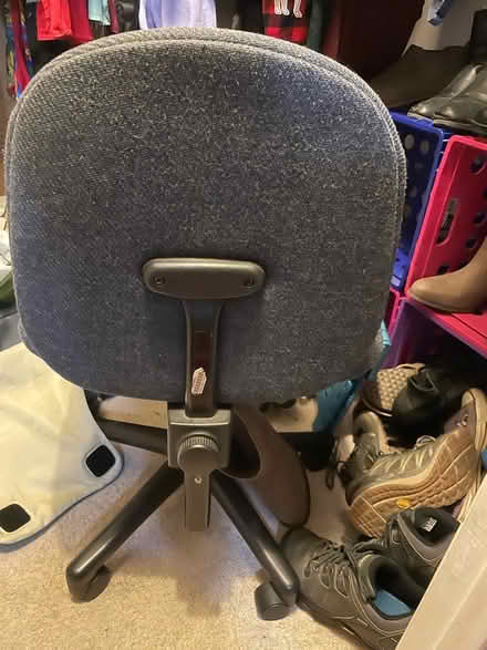 Photo of free Gray desk chair (Cathedral Hill) #2