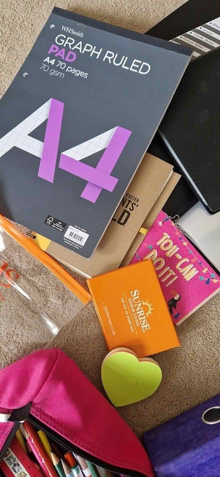 Photo of free Folders, pencils, sticker notes etc (TN40 chantry Bexhill) #3