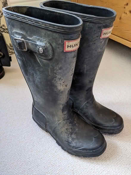 Photo of free Old pair of Hunter wellies (Berkhamsted) #1