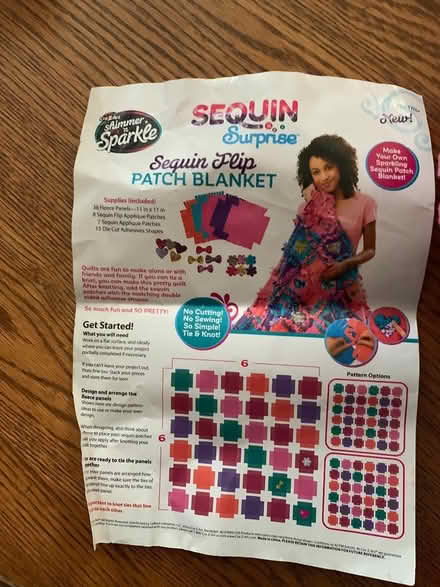 Photo of free Knot/Tie Blanket Kit (SE Downers Grove) #3